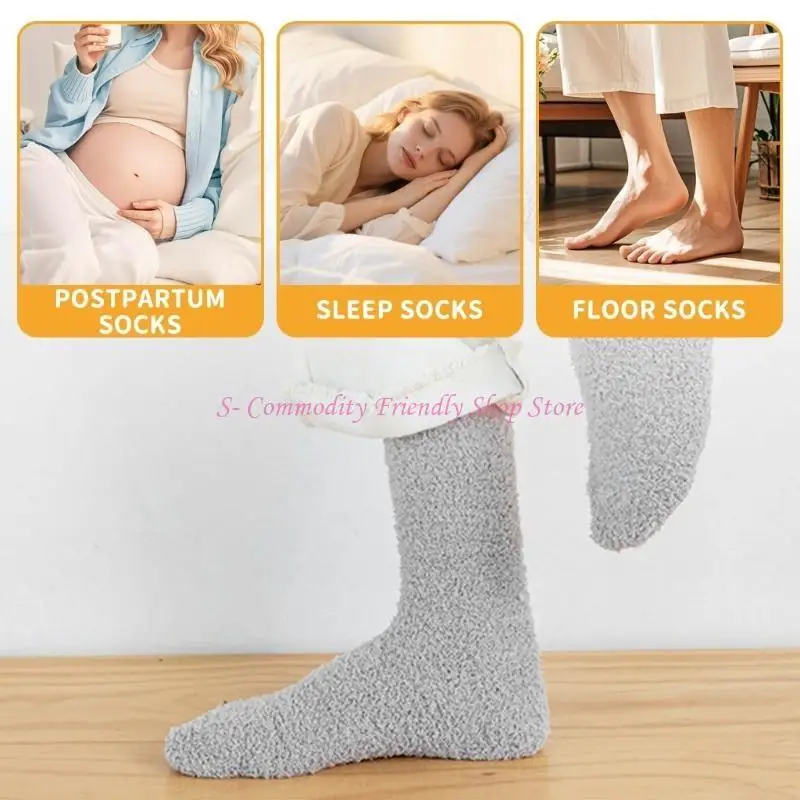 Calcetines de lana suave para bebé – Transpirables y cálidos - imagen 2