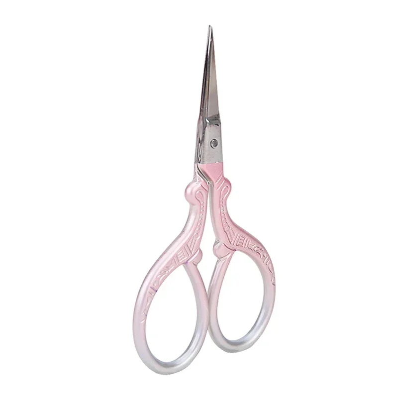 Juego de almacenamiento clásico para decoración de uñas, bordado Vintage, cutícula degradada, con tijeras Retro y cortador de herramientas de manicura - imagen 5