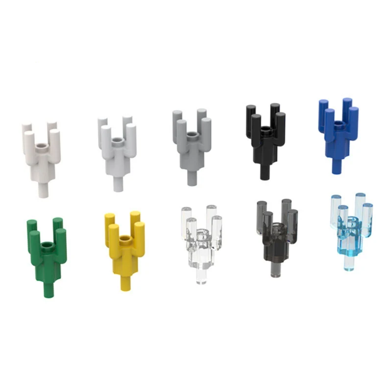 Juego de construcción de palmeras para niños, 50 piezas, 2566, bloques de construcción de jardín, accesorios de plástico, piezas de ladrillos de modelado - imagen 2