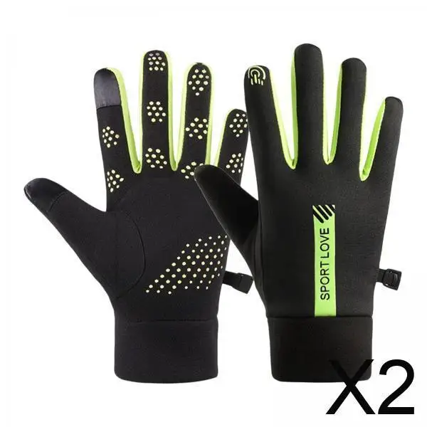 Guantes de invierno impermeables para mujer, manoplas de esquí con forro polar, guantes térmicos antideslizantes para ciclismo y senderismo