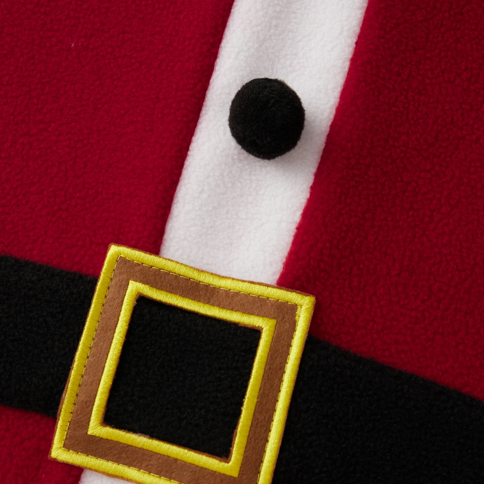 SUNSIOM Capa navideña con capucha para bebé, capa roja de piel, disfraz de Papá Noel de manga larga, ropa de invierno para recién nacido - imagen 4