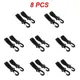 Black 8pcs
