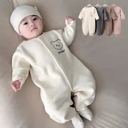 Mono acolchado de invierno para bebé – Pelele con dibujos animados