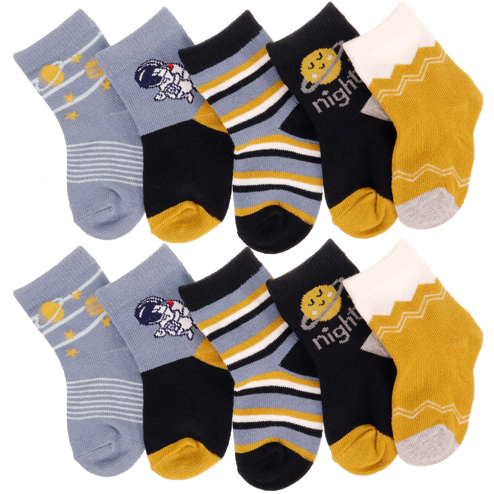 5 pares de calcetines tobilleros de algodón suave para bebés pequeños lindos calcetines cortos calzado para niños cómodo transpirable regalo Ideal para niños