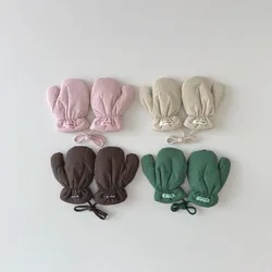 Manoplas impermeables para niños – Térmicas con cordón de seguridad