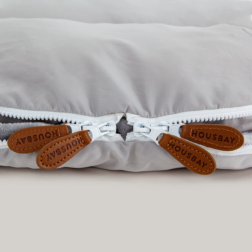Cochecito de invierno para bebé con funda cálida impermeable - imagen 4