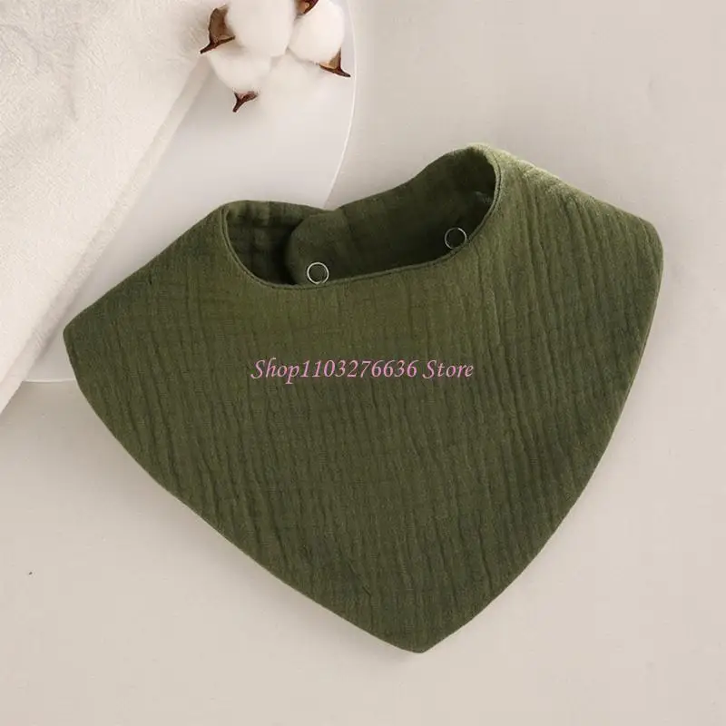 R6fd bufandas pañuelo para bebés elegantes para bebés baberos babeo bebé con 6 capas - imagen 4