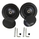 2pcs black wheel