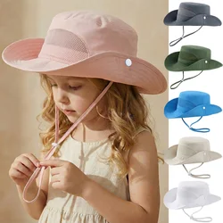 Gorra infantil con protección UV transpirable para verano