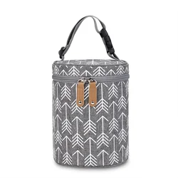 Bolsa térmica portabiberones con estampado infantil