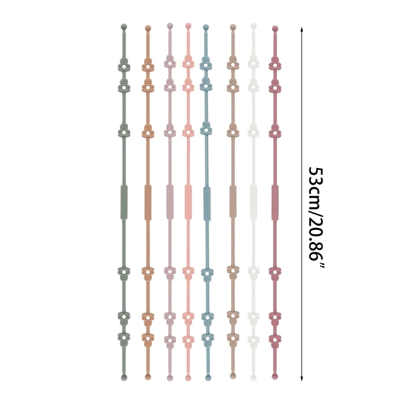 Cadena organizadora chupete - packaging y presentación