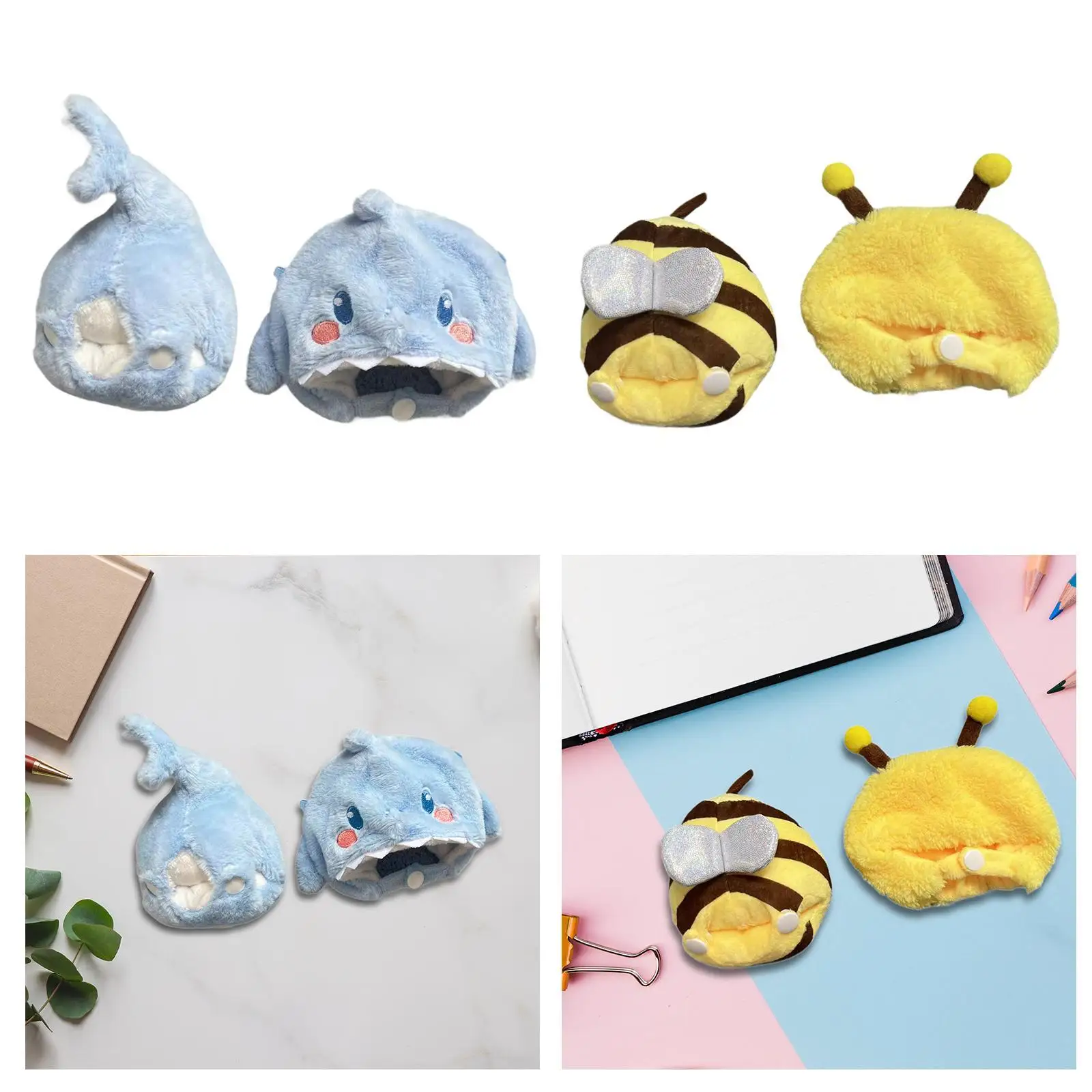 Plush Duck Clothes for 15cm Doll Photo Props Duck Doll Clothes Accessories