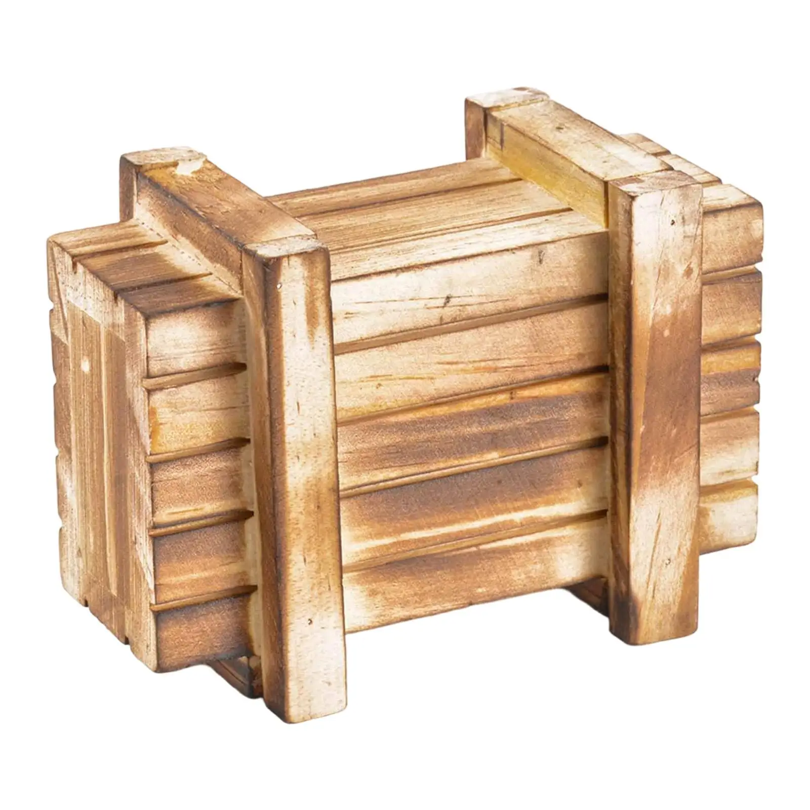 Caja de madera decorativa profesional para RC Crawler – Techo DIY - imagen 3
