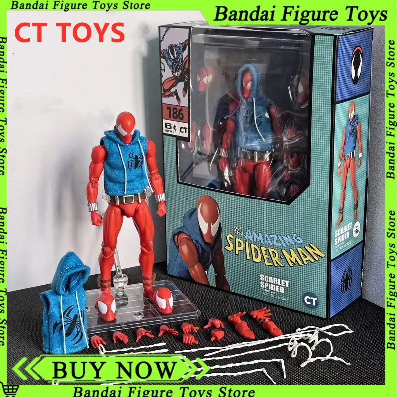 Mafex figura de acción Spider-Man Escarlata versión cómica