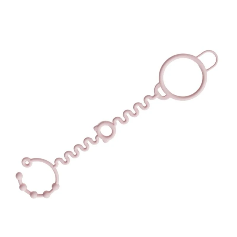 M76C Correa silicona fácil usar Portavasos a prueba caídas Portavasos ajustable para asegurar biberones y tazas en - imagen 4