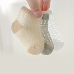 Calcetines malla algodón bebé – Elásticos suaves para recién nacidos