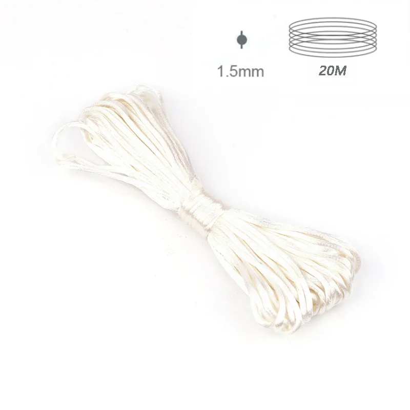 20m white 1.5mm