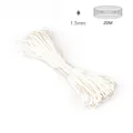 20m white 1.5mm