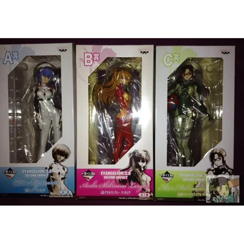 Figura de acción genuina de neón Genesis Evangelion, traje de batalla EVA Lingbo Lizhen Xibo, modelo raro sin imprimir - imagen 2