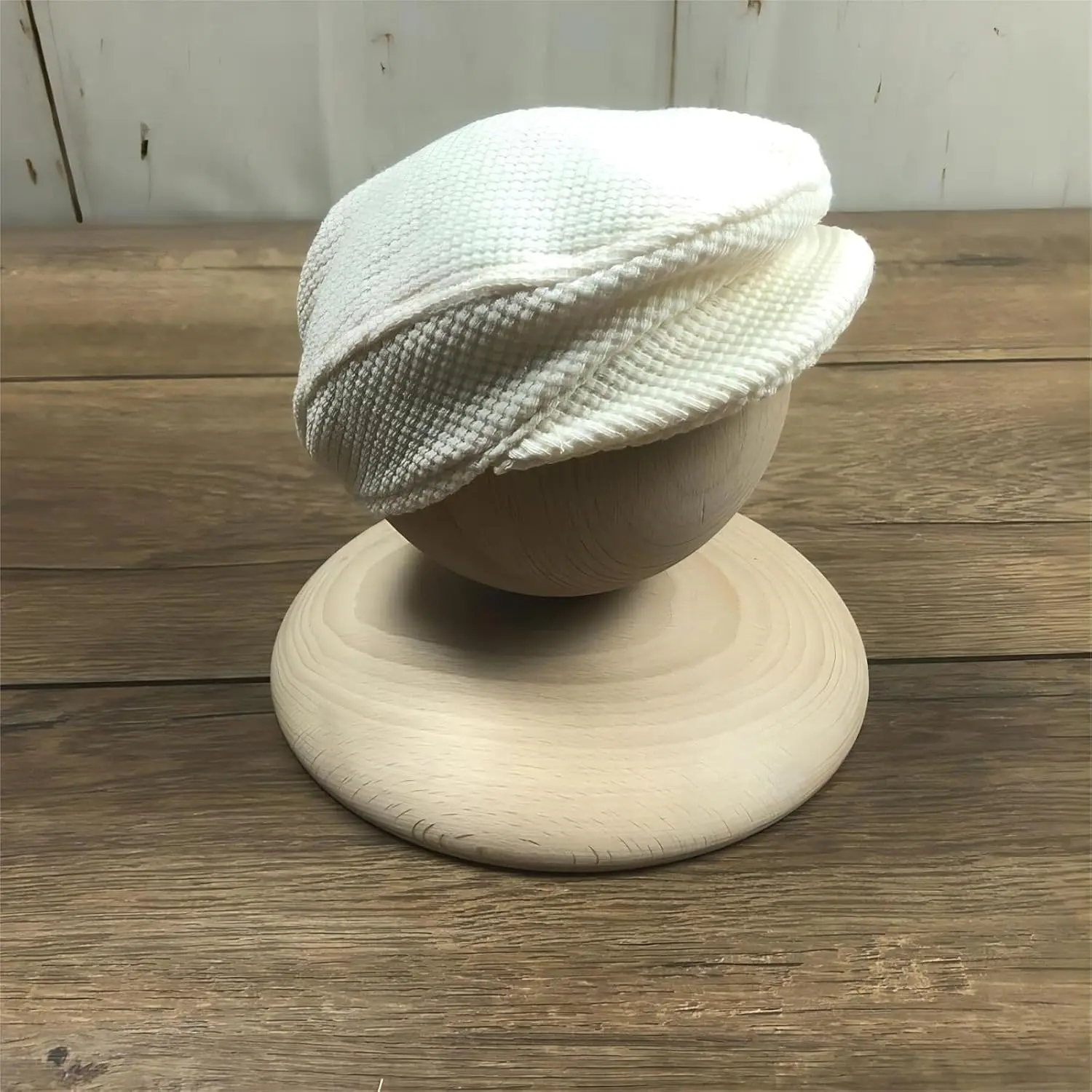 Set de fotografía para recién nacido con gorro y complementos