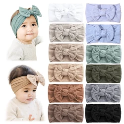 Diadema elástica con lazo para bebé – Nylon suave