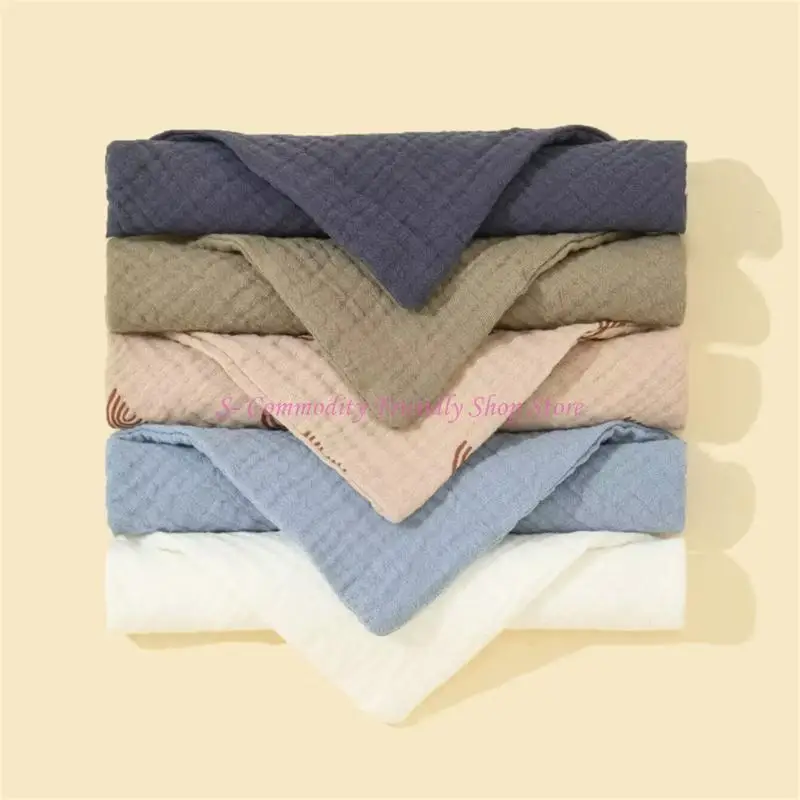 85ae 5pcs babero infantil absorbe paños eructo toalla saliva muslina bibs esencial - imagen 5