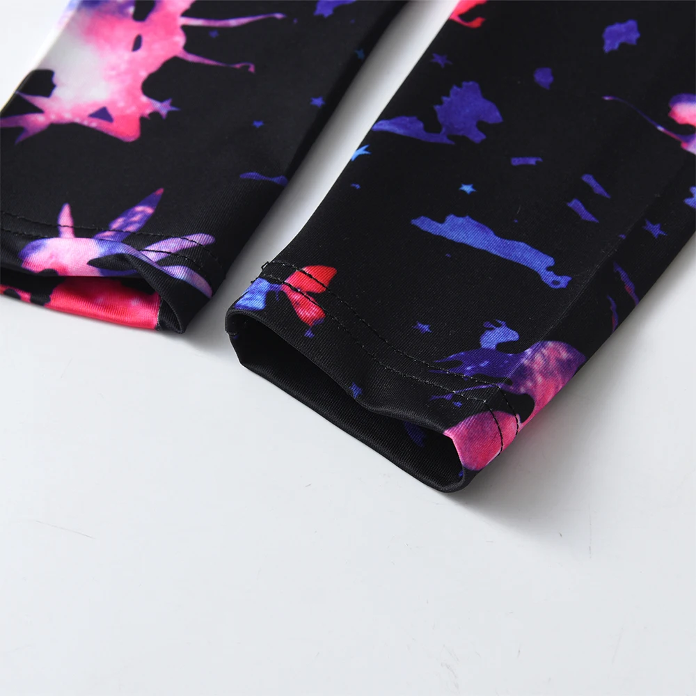 DXTON Pantalones con falda tutú para niña – Estilo unicornio - imagen 5