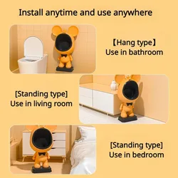 Orinal de pared infantil con diseño animal extraíble lavable