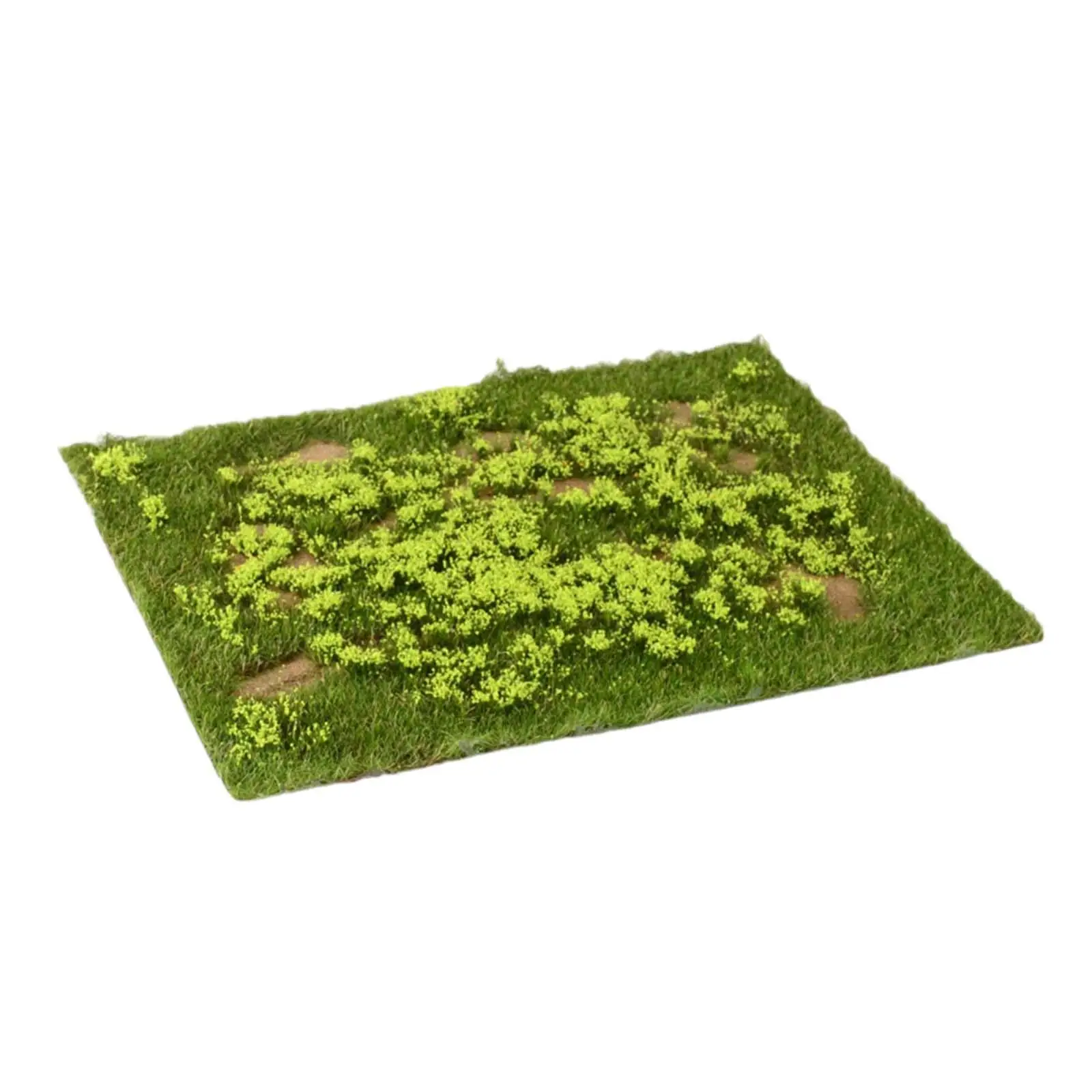 Miniature Grass Model Artificial Grass Model for Railroad Scenery Architecture Building Model Dioramas Fairy Garden Decoration