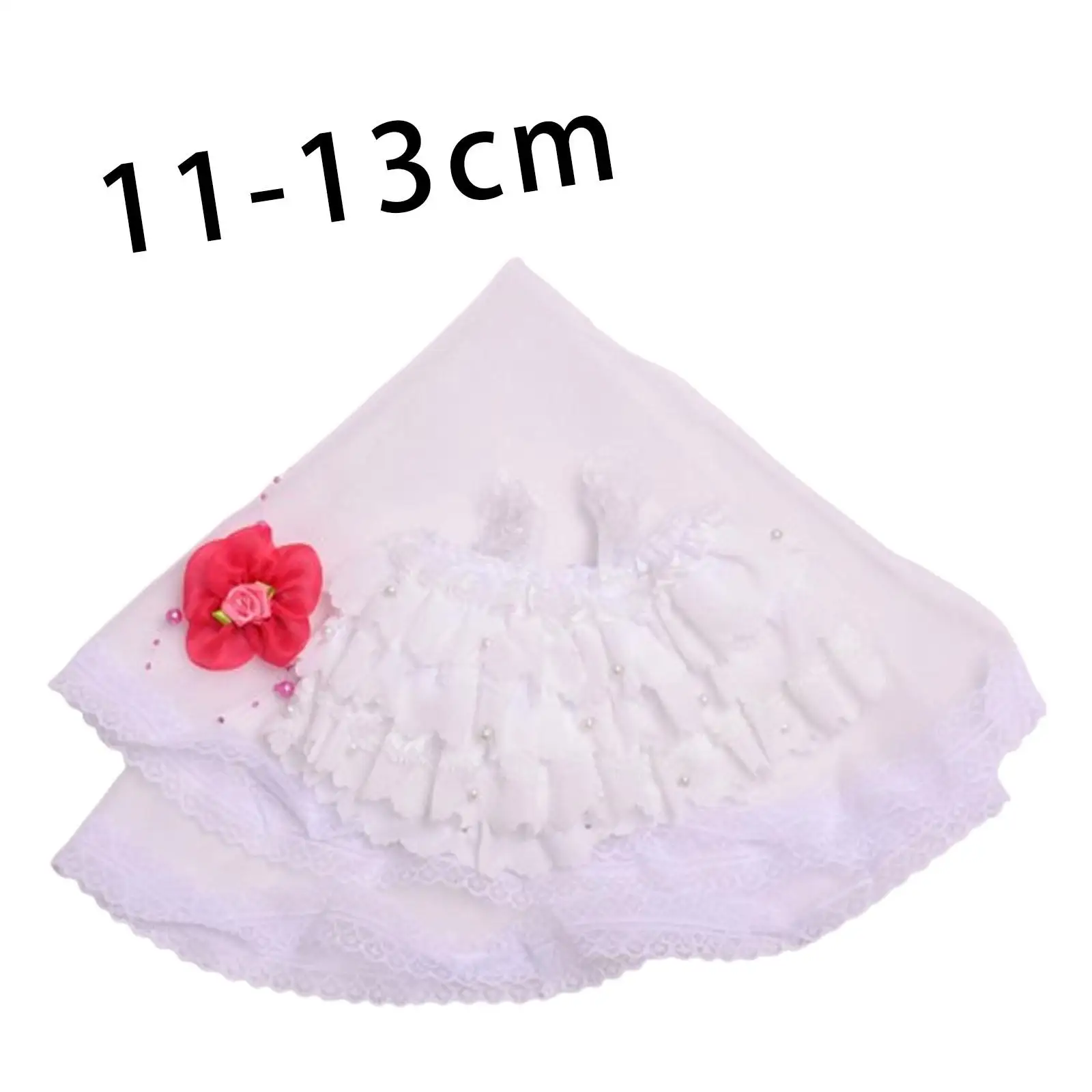 Doll Wedding Outfit for 38cm Dolls, Dress And Accessories Set