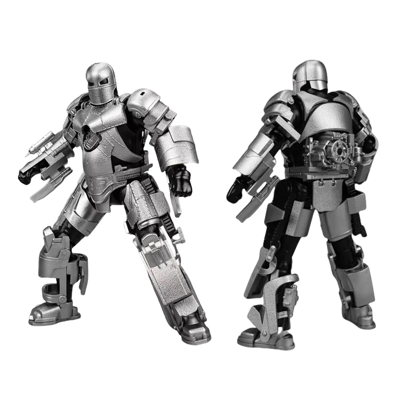 Fondjoy Iron Man Tony Stark MK1 MK2 MK3 MK4 MK5 MK6 MK7 figuras de acción de juguete modelo colección Kit de modelismo regalos de cumpleaños para niños - imagen 5