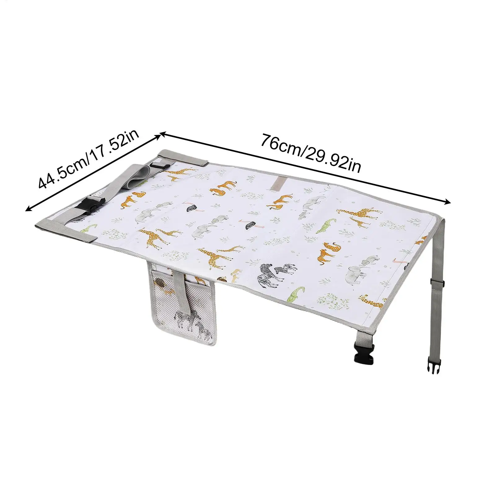 Cama de viaje impermeable para bebé – Extensor de asiento de avión