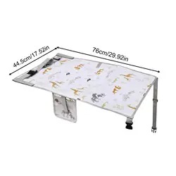 Cama de viaje impermeable para bebé – Extensor de asiento de avión