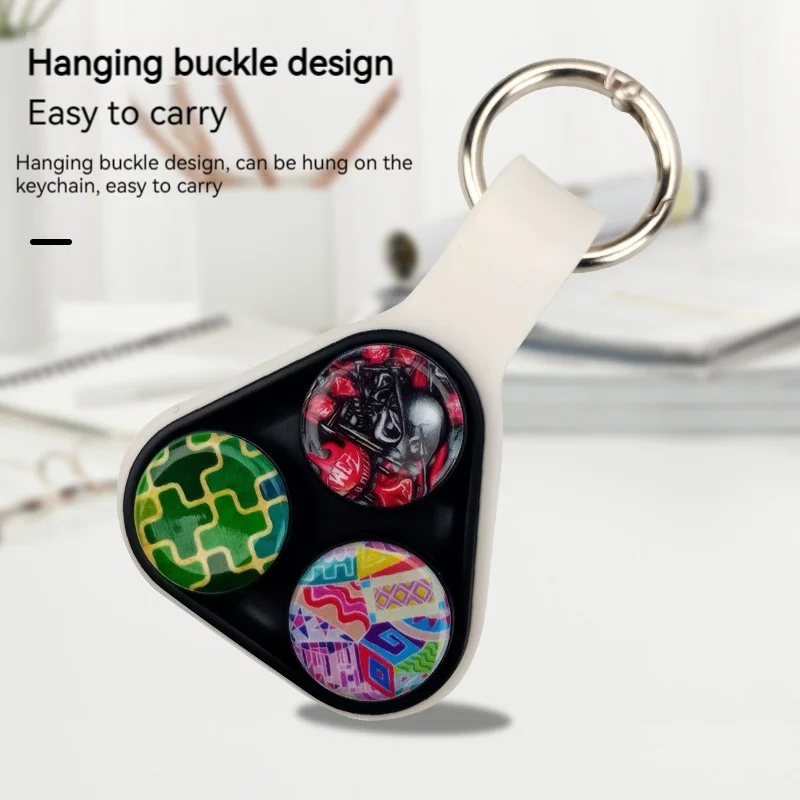 Nueva serie de Spinner de mano, juguete magnético elástico, juguetes coloridos de descompresión para adultos y niños, regalos de navidad - imagen 5