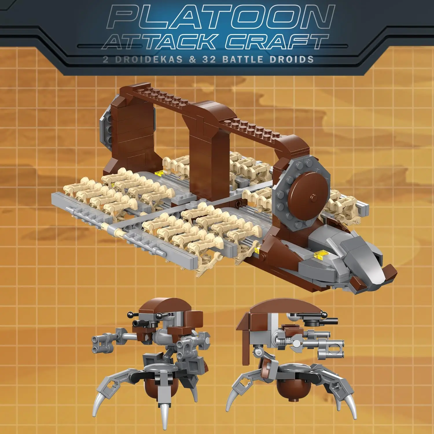 Bloques de construcción de naves espaciales para niños - imagen 4