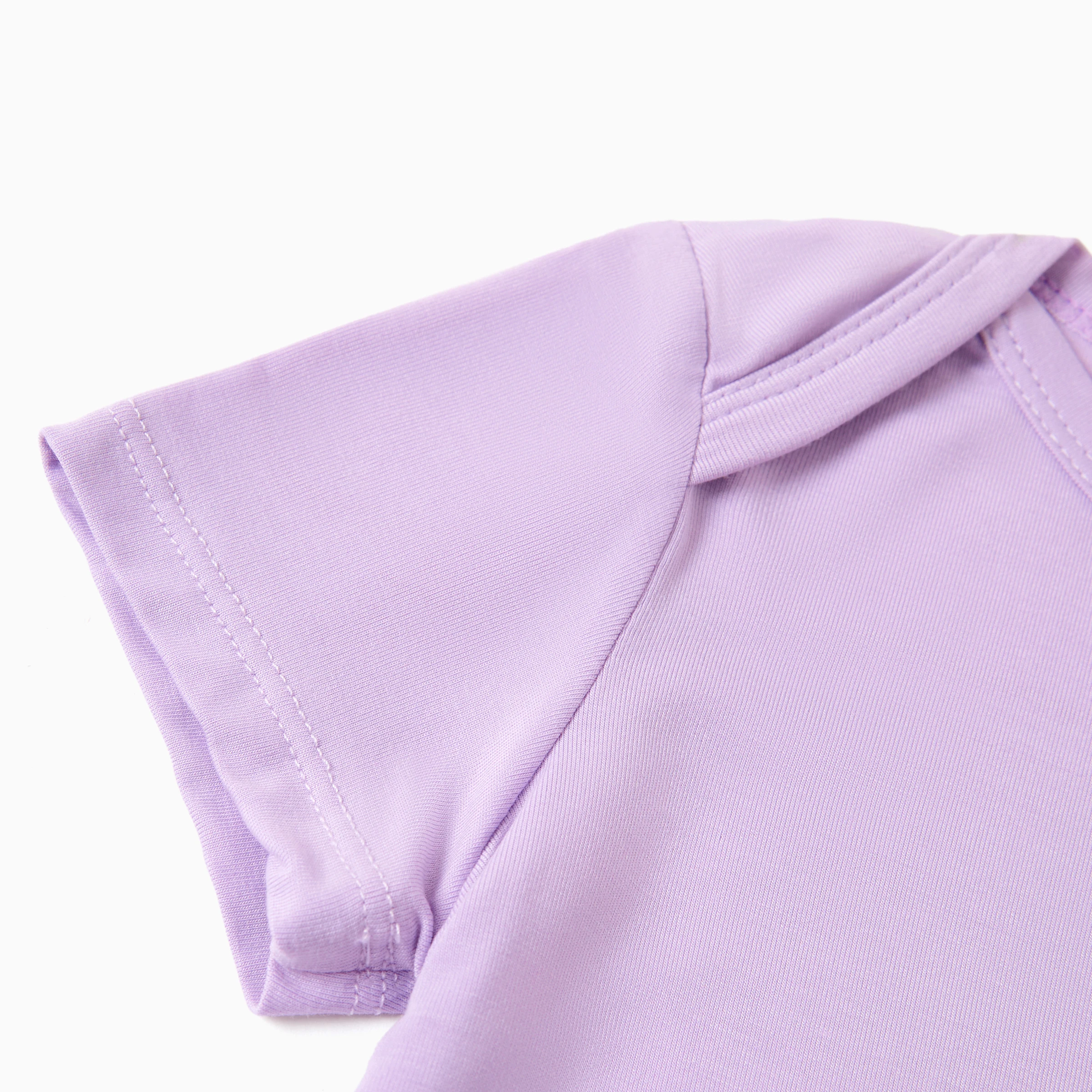 PatPat Bambú Paquete de 5 mamelucos casuales para bebé/niña - imagen 3