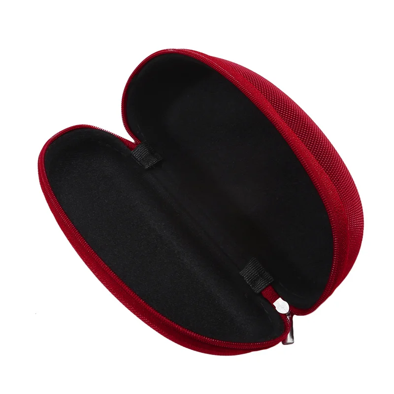 Estuche rígido EVA para gafas con mosquetón – Funda protectora con cremallera