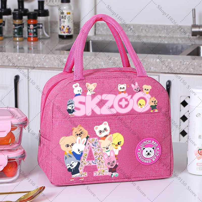Bolso de almuerzo Anime SKZ para niñas - Aislante y divertido - imagen 2