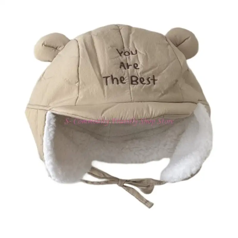 Gorro para clima frío 85AE para niños pequeños, gorro ventilado Rapiddry Substance con doble forro gorro calentador