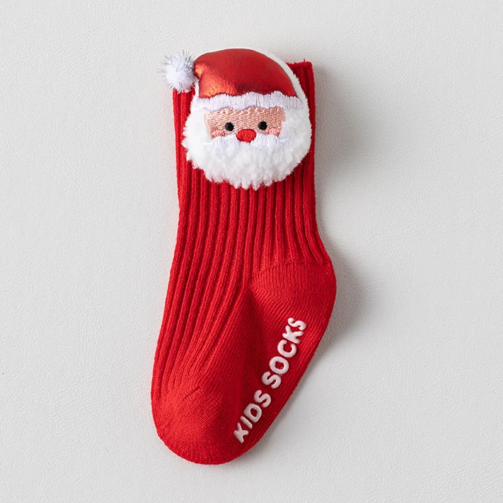 Calcetines navideños para niños – Papá Noel, reno y muñeco de nieve - imagen 5
