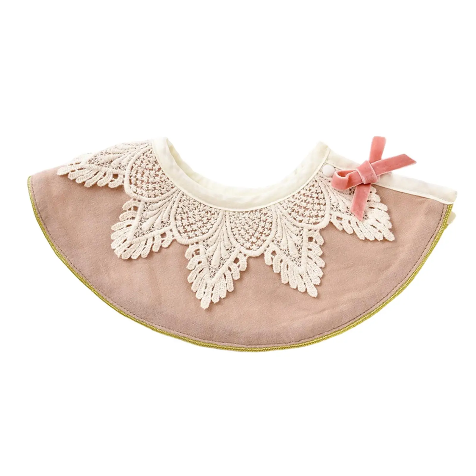 Drooling Multi Use Scarf Bibs Soft Lace Handmade Drool Burp Bibs Lace Feeding Bibs for 0-36 Months Newborn Boys Girls Toddlers