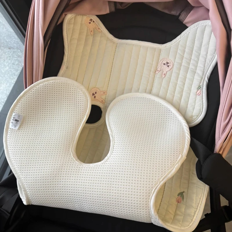 Funda transpirable para cochecito – Algodón suave con diseño animado - imagen 4