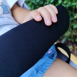 Funda protectora elástica lavable para manillar de cochecito