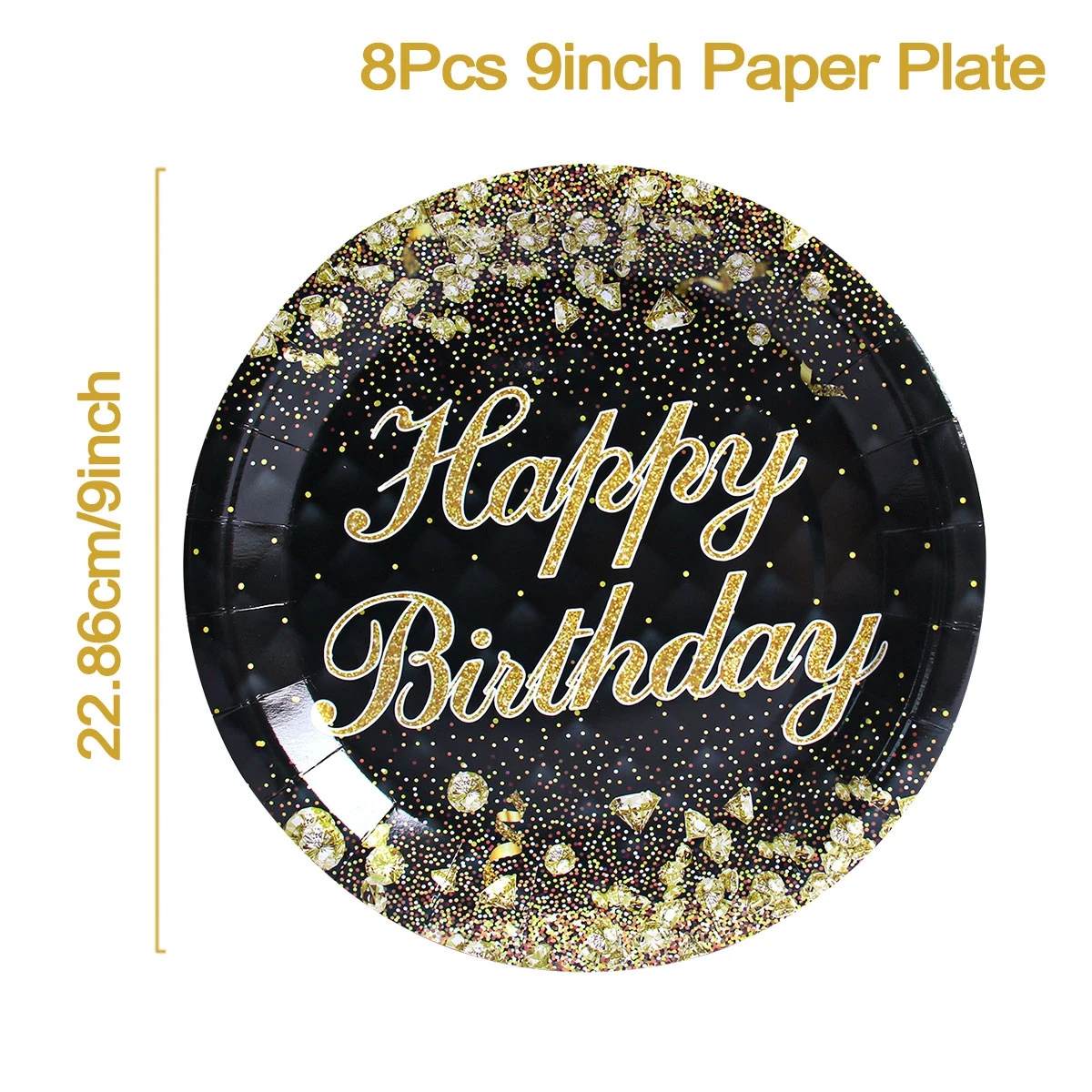 8pcs 9inch plate