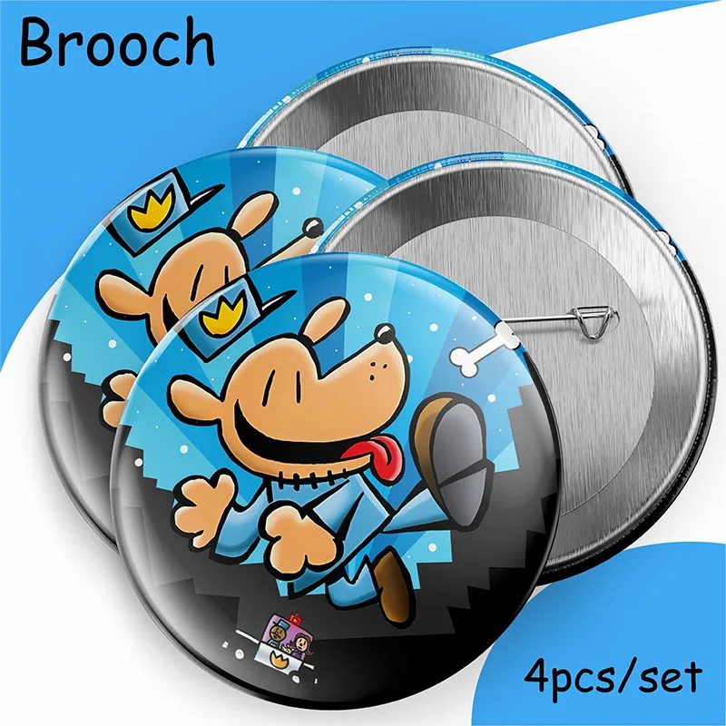Brooch 4pcs 2