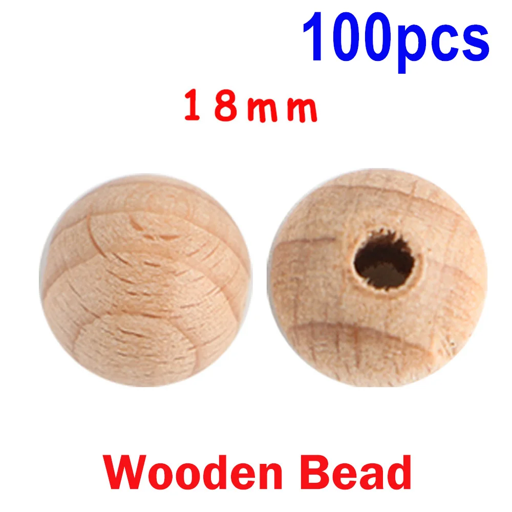 18mm Round 100pcs