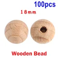 18mm Round 100pcs