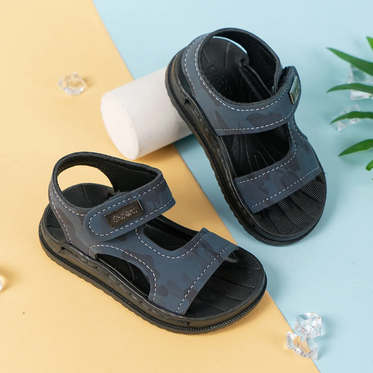 Novedad de verano, zapatos antideslizantes para niños, sandalias de suela blanda, zapatos casuales versátiles, zapatos cómodos de playa para bebés, zapatos simples para niños - imagen 3