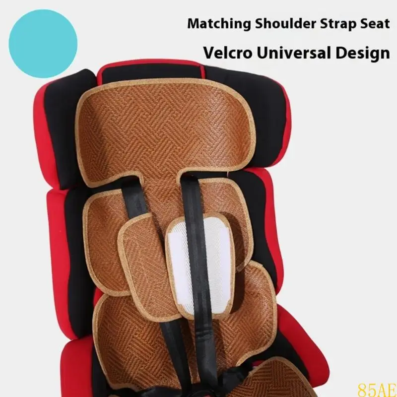 Almohadilla seguridad para niños 85ae para asiento universal enfriamiento verano, cochecito para bebés, cojín - imagen 2
