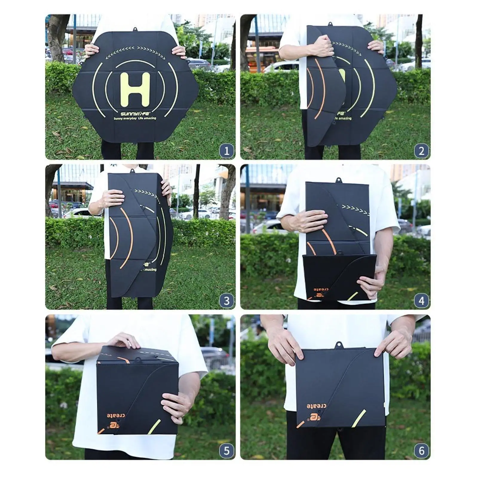 Helipad Waterproof Portable Non Slip Drone Landing Pad for Lawn Beach Yard Helipad Waterproof Portable Non Slip Drone Landing Pad for Lawn Beach Yard